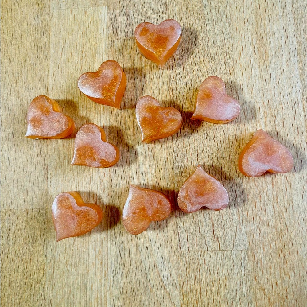 ( 10 pack) Mini Snickerdoodle Heart Soap